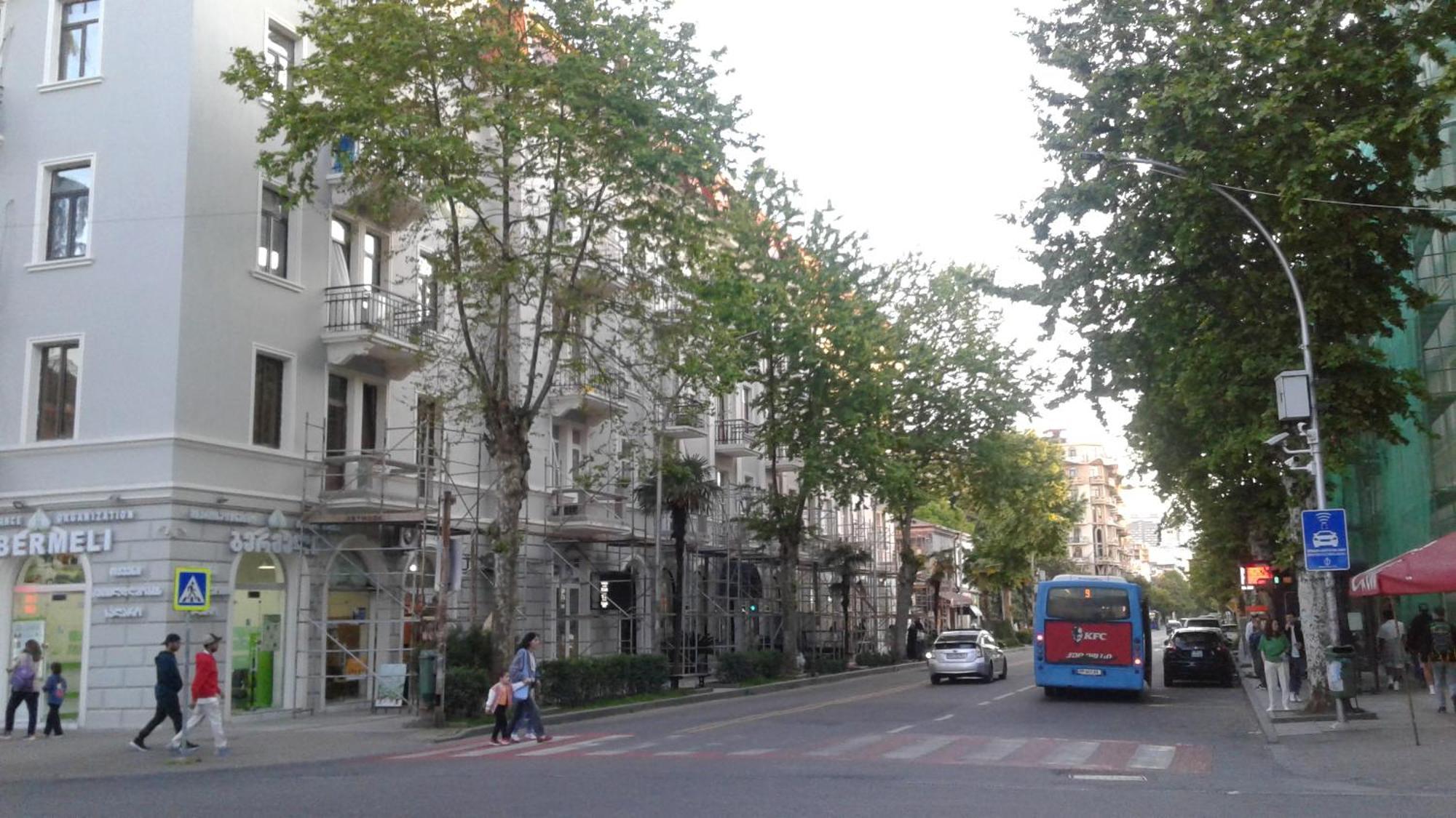 City View Apartment On Gorgiladze 1 バトゥーミ エクステリア 写真
